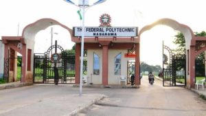 Federal Poly Nasarawa ND Admission List