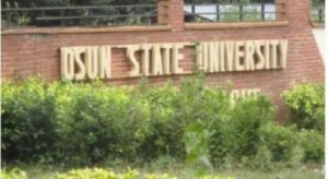 Change of Course at UNIOSUN 2019/2020