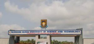 OAUSTECH Post UTME /Direct Entry Form 