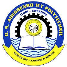 DS Adegbenro ICT Poly Post UTME Screening Form